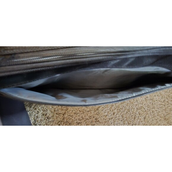 DELL Black Computer Laptop Shoulder Bag Case Briefcase Carry On Luggage Pockets - Picture 13 of 16